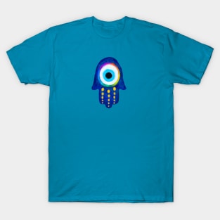 Evil Eye Pride Hamsa Painting T-Shirt